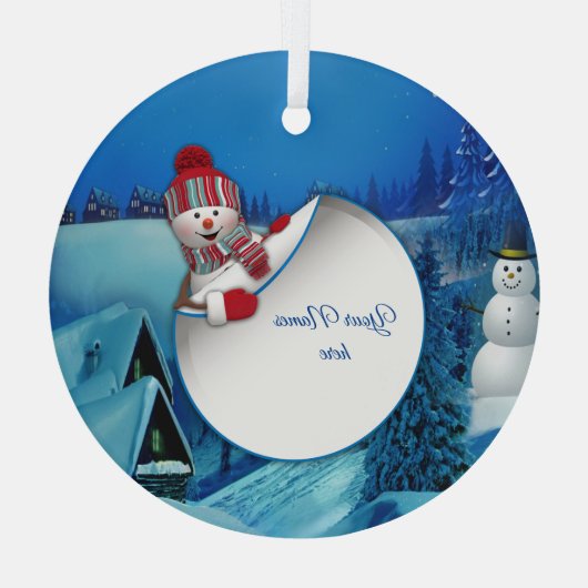 Ornement de Noël (Verso)