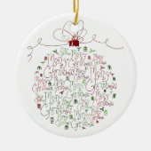 Ornement de Noël (Devant)