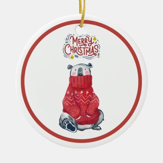 ornement de noël (Devant)