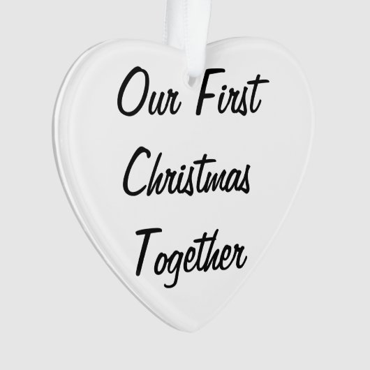 Ornement de Noël (devant)