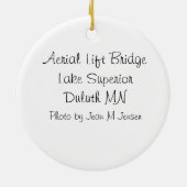 Ornement de Noël (Dos)