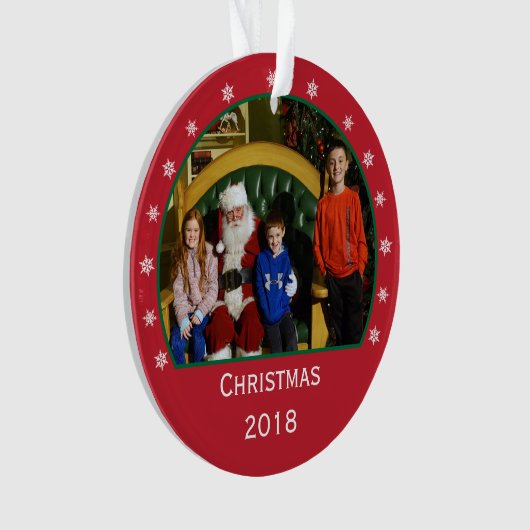 Ornement de Noël (devant)