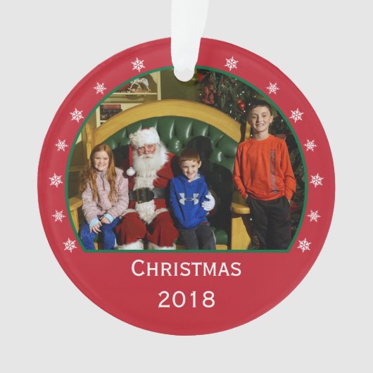 Ornement de Noël (devant)