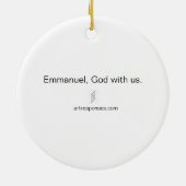 Ornement de Noël (Dos)