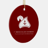 Ornement de Noël — 1er régiment de Rhode Island (Droite)
