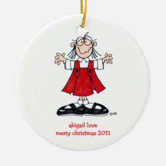 ORNEMENT DE NOËL 2011 D'AMOUR D'ABIGAÏL