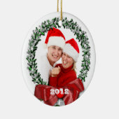 Ornement de Noël 2012 de photo de famille de (Droite)