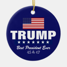 ORNEMENT DE NOËL 2020 DONALD TRUMP