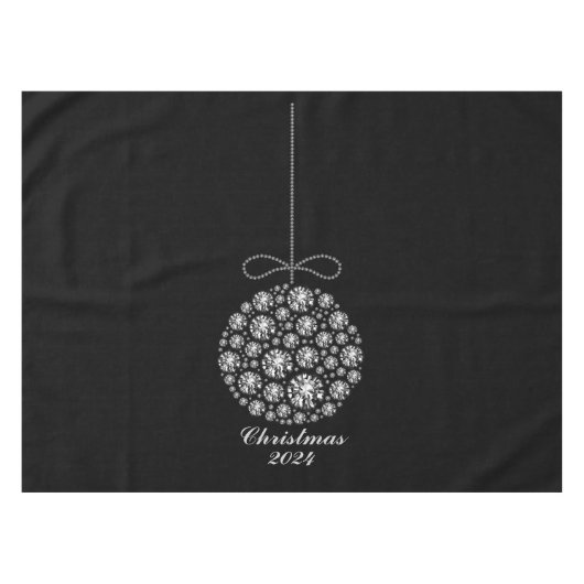 Ornement de Noël 2024 Nappe (Devant (Horizontal))