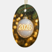 Ornement de Noël 2026 (Gauche)