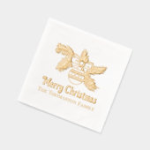 Ornement de Noël à la succursale Nom de la salutat (Gauche)