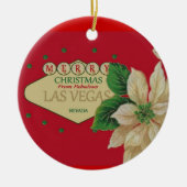 Ornement de Noël à Las Vegas (Devant)