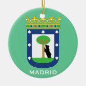 Ornement de Noël à Madrid (Devant)