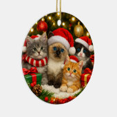 Ornement de Noël Adorable Chaton (Droite)