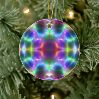 Ornement de Noël Art Chatoyant