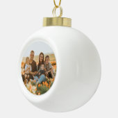 Ornement de Noël avec photo (Droite)