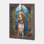 Ornement de Noël Beagle (Avant gauche)