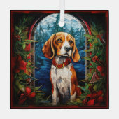 Ornement de Noël Beagle (Verso)