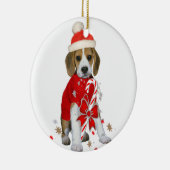 Ornement de Noël beagle (Droite)