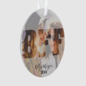 Ornement de Noël BFF (devant)