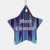 Ornement de Noël bleu (Droite)