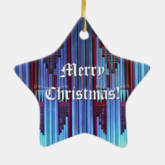 Ornement de Noël bleu (Dos)