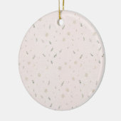 Ornement de Noël Blush Céleste (Gauche)