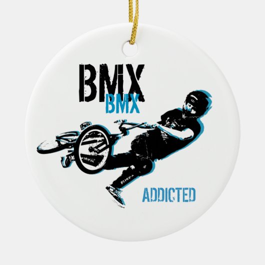 Ornement de Noël BMX (Devant)