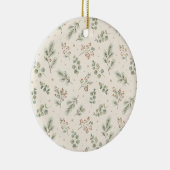 Ornement de Noël botanique sauge (Droite)