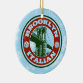Ornement de Noël Brooklyn Italien Américain (Droite)