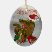 Ornement de Noël cajun de bayou (Droite)