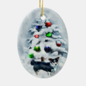 Ornement de Noël Cardigan Welsh Corgi (Dos)