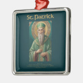 Ornement de Noël catholique Saint-Patrick (Gauche)