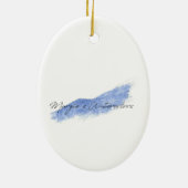 Ornement de Noël céramique (Dos)