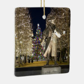 Ornement de Noël/Céramique. Centre Quincy (Droite)