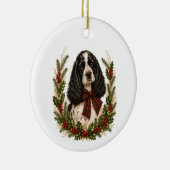 Ornement de Noël Chien de race Cocker Spaniel Part (Droite)