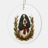 Ornement de Noël Chien de race Cocker Spaniel Part (Gauche)