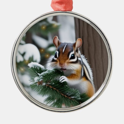 Ornement de Noël Chipmunk (Devant)