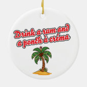 Ornement de Noël classique Trini (Dos)