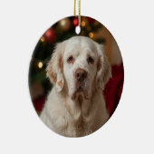 Ornement de Noël Clumber Spaniel (Droite)