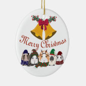 Ornement de Noël Cochons de Guinée (Droite)