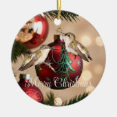 Ornement de Noël Colibri (Devant)