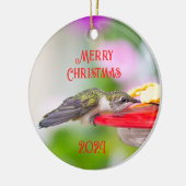 Ornement de Noël Colibri (Gauche)