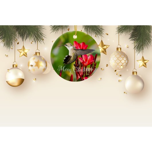 Ornement de Noël Colibri