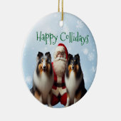 Ornement de Noël Collie (Droite)