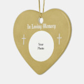 Ornement de Noël commémoratif de deux Croix (Gauche)