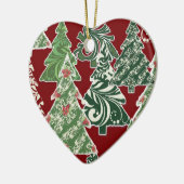 Ornement de Noël contemporain (Gauche)