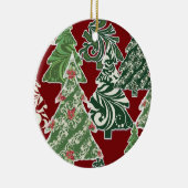 Ornement de Noël contemporain (Droite)