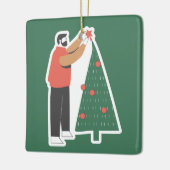 Ornement de Noël Cozy (Gauche)