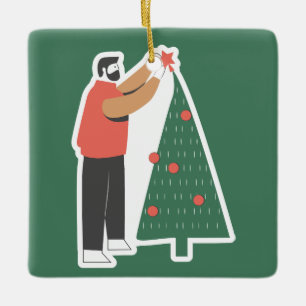 Ornement de Noël Cozy